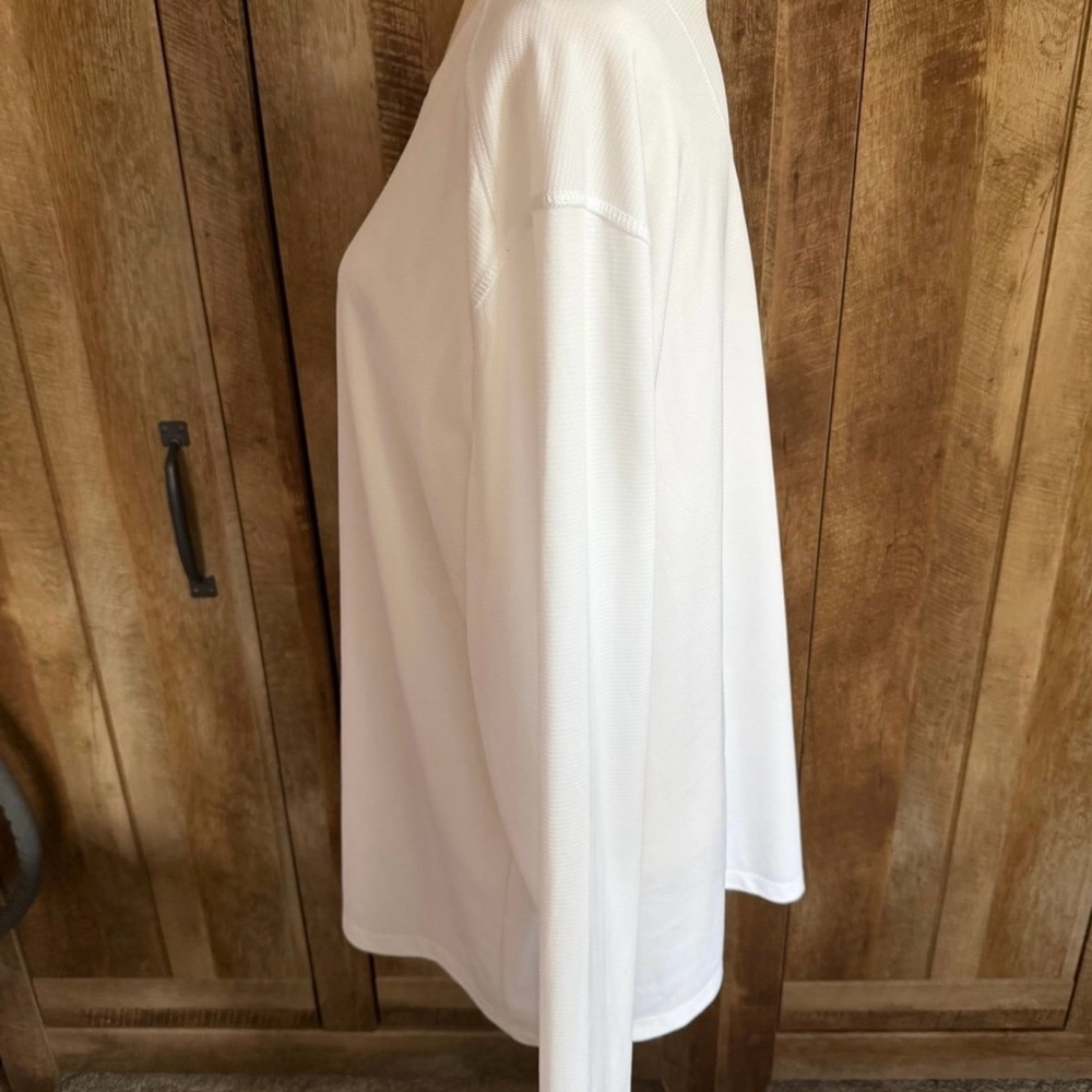 Reel Legends Pure White Long Sleeve Tee - Picture 3 of 6